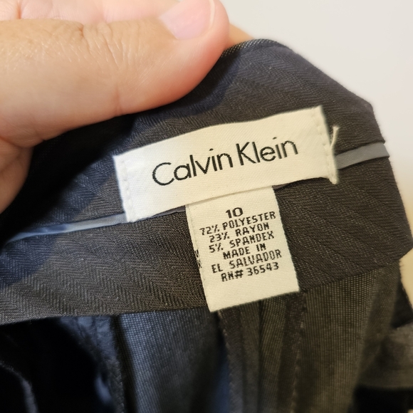 Calvin Klein Riley grey business office formal pants size 10 US - Picture 6 of 8